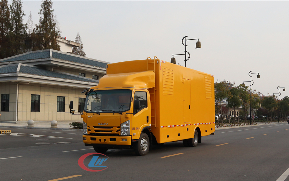 五十铃3.8m轴距电源车120KW